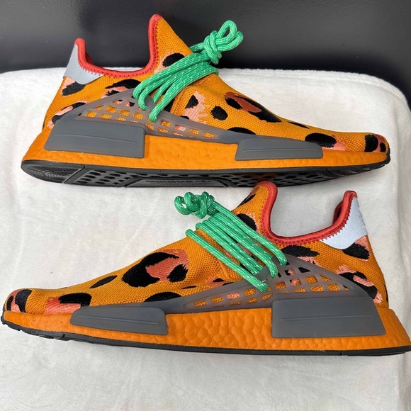 Adidas Pharrell x NMD Human Race ‘Animal Print’ - Size 12 - Picture 3 of 10